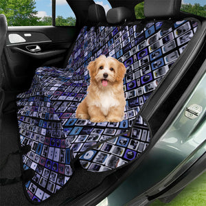 Modern Geometric Print Pattern Pet Seat Covers