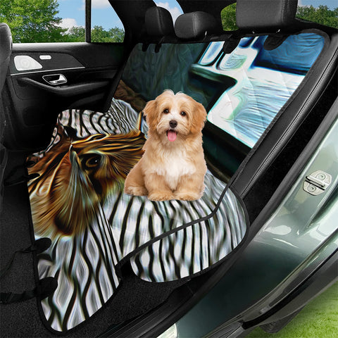 Image of Painting Beautiful Cat Pet Seat Covers