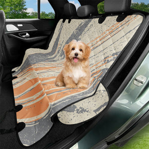 Ultimate Gray, Apricot Nectar & Baby'S Breath Pet Seat Covers