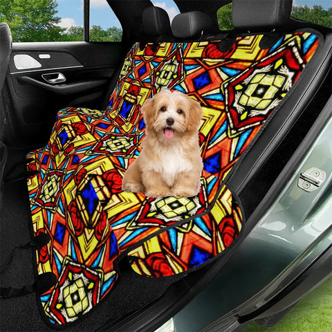 Image of Stain Glass Pet Seat Covers