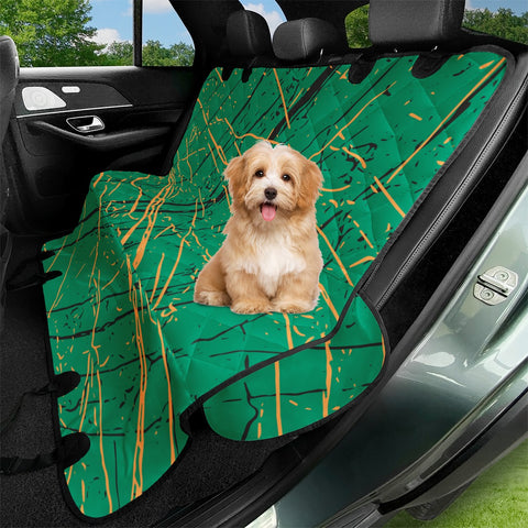 Image of Mint, Meteorite & Marigold Pet Seat Covers