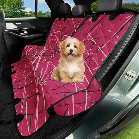 Image of Raspberry Sorbet, Meteorite & Pale Dogwood Pet Seat Covers