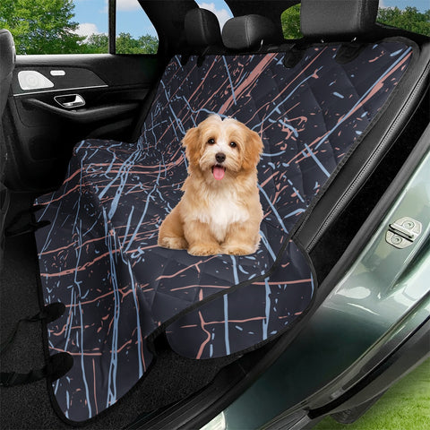 Image of Inkwell, Rose Tan & Cerulean Pet Seat Covers