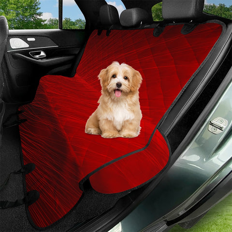 Image of Red Magnet Pet Seat Covers