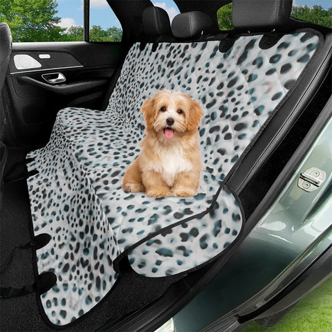 Image of Dots Motif Geometric Print Design Pet Seat Covers