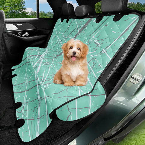 Image of Beach Glass, Ultimate Gray & Lucent White Pet Seat Covers