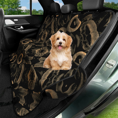 Image of Modern Intricate Print Pattern Pet Seat Covers