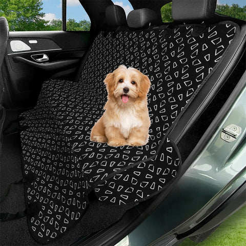 Image of Black & White #13 Pet Seat Covers