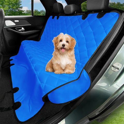 Image of Azure Blue Pet Seat Covers