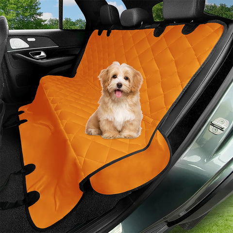 Image of Apricot Orange Pet Seat Covers