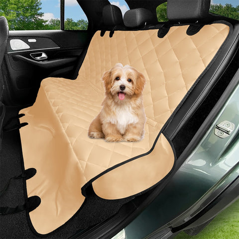 Image of Cute Sunset Orange Pet Seat Covers