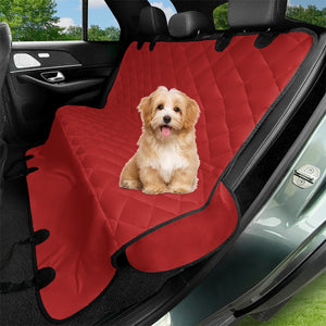 Carnelian Red Pet Seat Covers