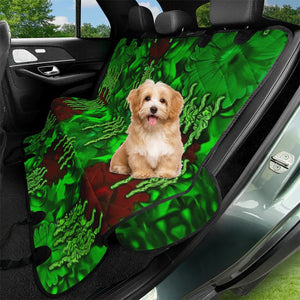 Forest Of Colors And Calm Flowers On Vines Pet Seat Covers