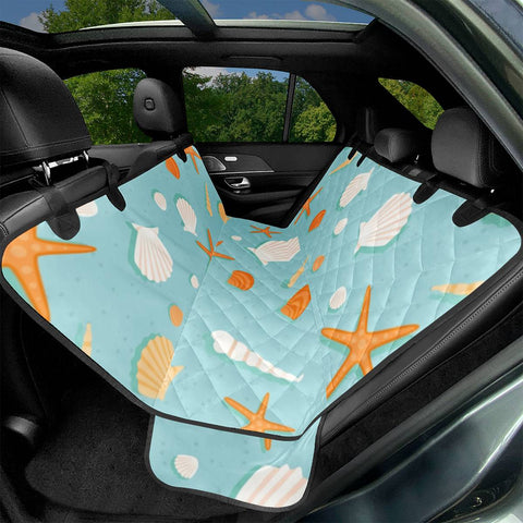 Image of Starfish And Shells Pet Seat Covers