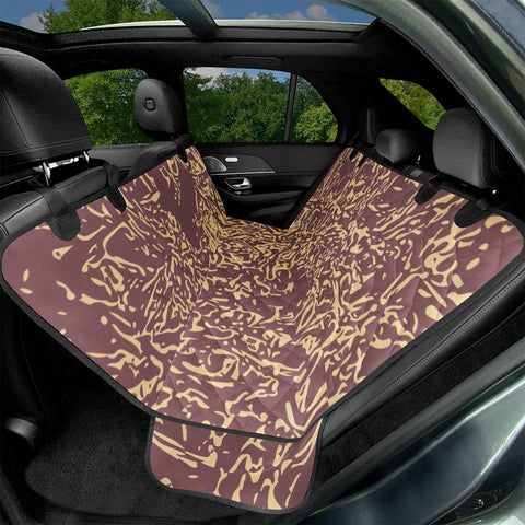 Image of Rose Brown & Sunlight Pet Seat Covers