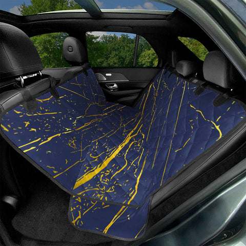 Image of Golden Blue Depths Pet Seat Covers