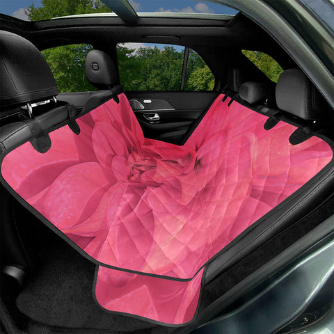 Image of Beauty Pink Rose Detail Photo Pet Seat Covers