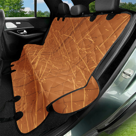 Image of Orange Ochre, Marigold & Rust Pet Seat Covers