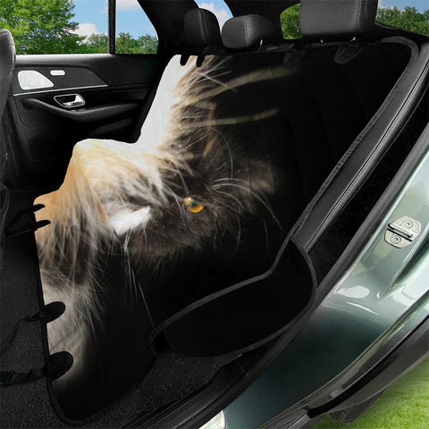Image of Fluffy Calico Cat Pet Seat Covers