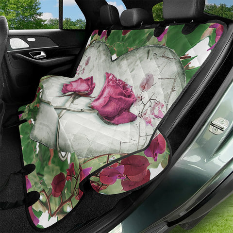 Image of Love Ornament Design Pet Seat Covers
