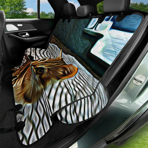 Image of Painting Beautiful Cat Pet Seat Covers