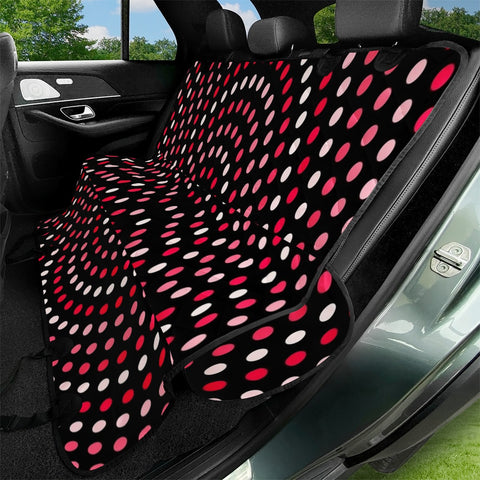 Image of Spiral Dots Pet Seat Covers