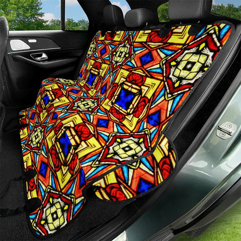 Image of Stain Glass Pet Seat Covers