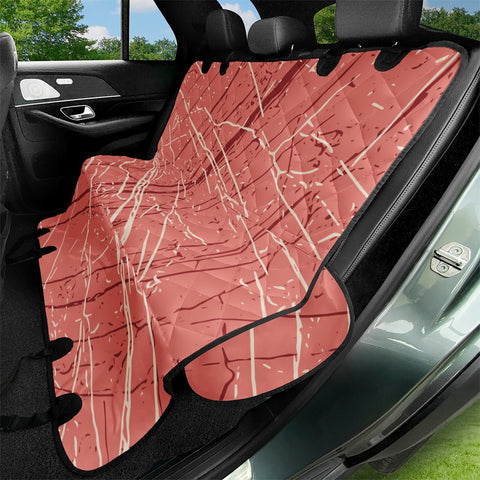 Image of Burnt Coral, Lava Falls & Buttercream Pet Seat Covers