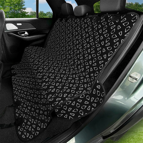 Image of Black & White #13 Pet Seat Covers