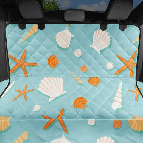 Image of Starfish And Shells Pet Seat Covers