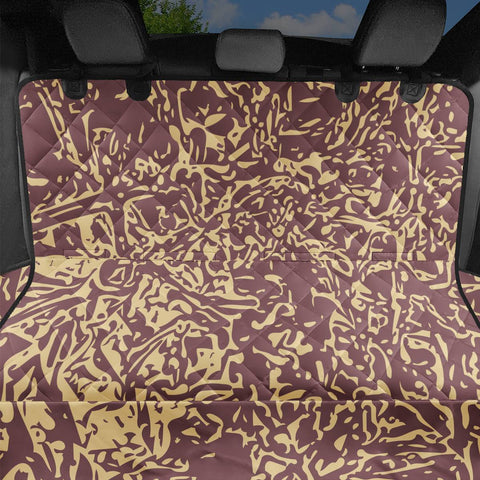 Image of Rose Brown & Sunlight Pet Seat Covers