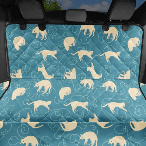 Image of Swirl And Cats Pet Seat Covers