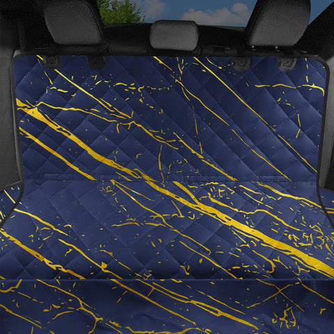 Image of Golden Blue Depths Pet Seat Covers