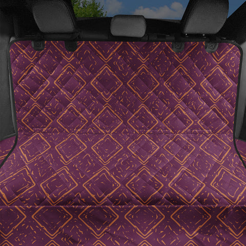 Image of Magenta Purple & Amberglow Pet Seat Covers