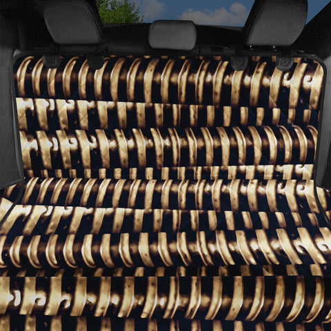 Image of Modern Tech Stripes Print Pet Seat Covers