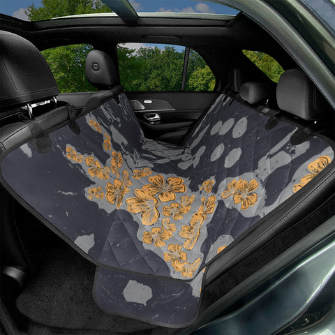 Image of Marigold Flowers Pet Seat Covers