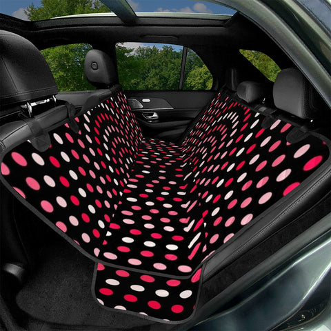 Image of Spiral Dots Pet Seat Covers