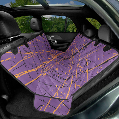 Image of Amethyst Orchid, Meteorite & Marigold Pet Seat Covers