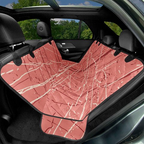 Image of Burnt Coral, Lava Falls & Buttercream Pet Seat Covers