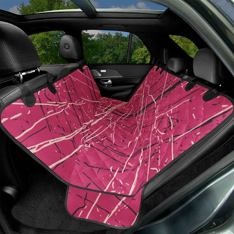 Image of Raspberry Sorbet, Meteorite & Pale Dogwood Pet Seat Covers