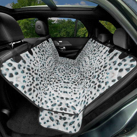 Image of Dots Motif Geometric Print Design Pet Seat Covers