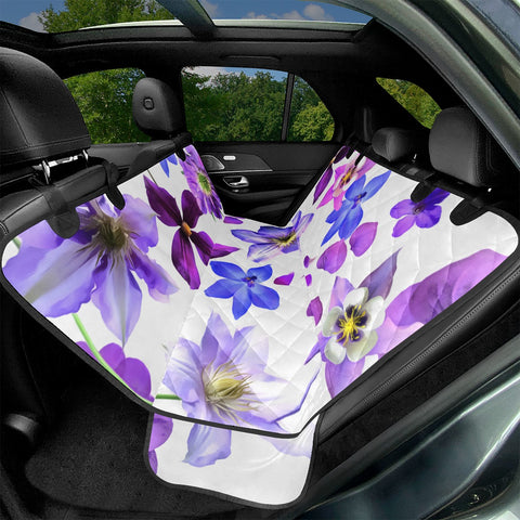 Image of Purple Potpourri Pet Seat Covers