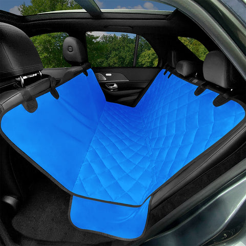 Image of Azure Blue Pet Seat Covers