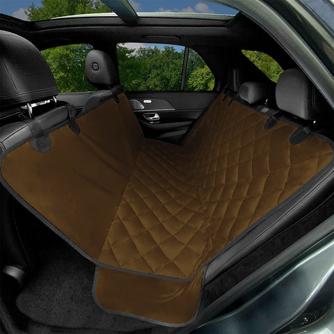 Image of Brunette Brown Pet Seat Covers