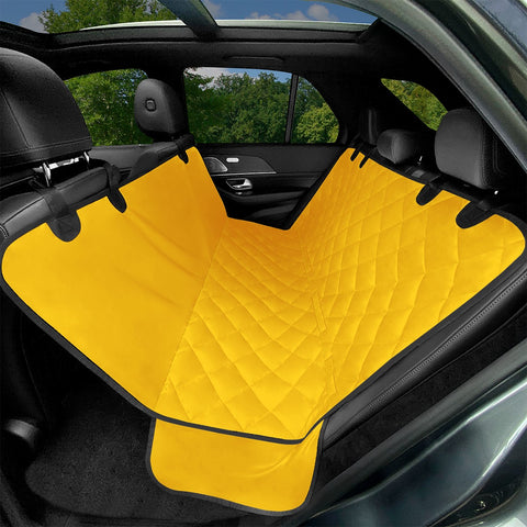 Image of Amber Orange Pet Seat Covers