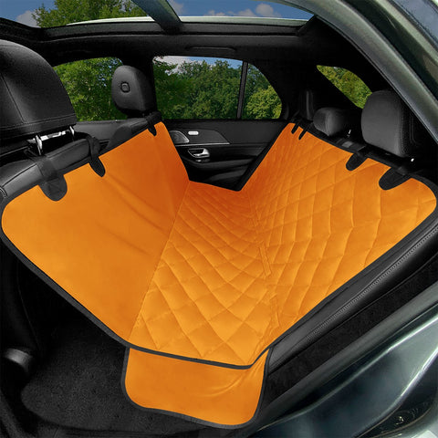 Image of Apricot Orange Pet Seat Covers