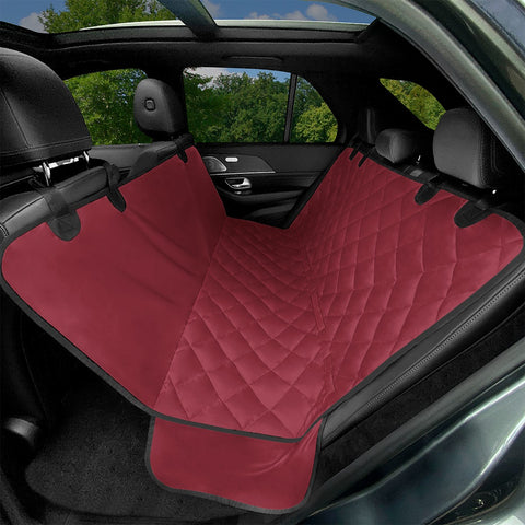 Image of Antique Ruby Red Pet Seat Covers