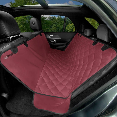 Image of Ruby Red Pet Seat Covers Pet Seat Covers
