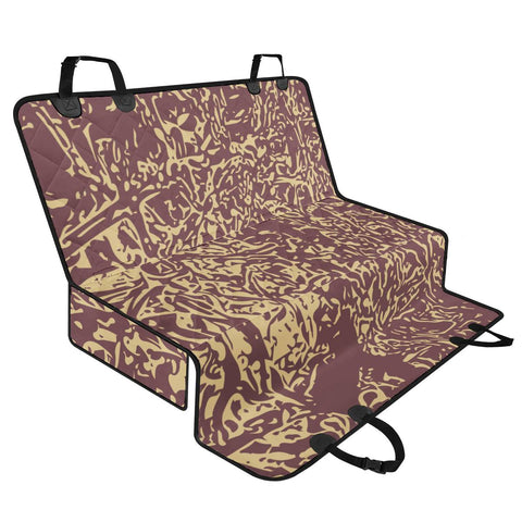 Image of Rose Brown & Sunlight Pet Seat Covers