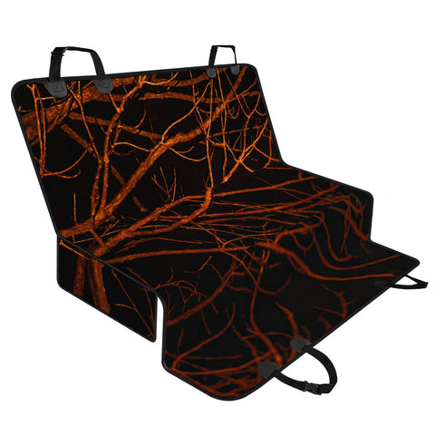 Image of Dark Night Scene Forest Landscape Pet Seat Covers